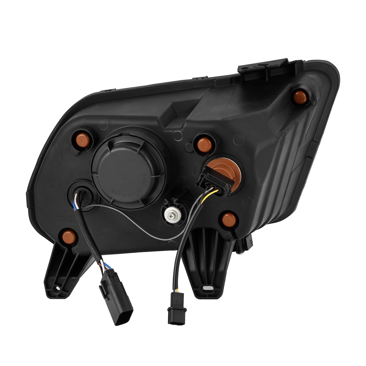 13-14 Ford Mustang MK II NOVA-Series LED Projector Headlights Alpha-Black