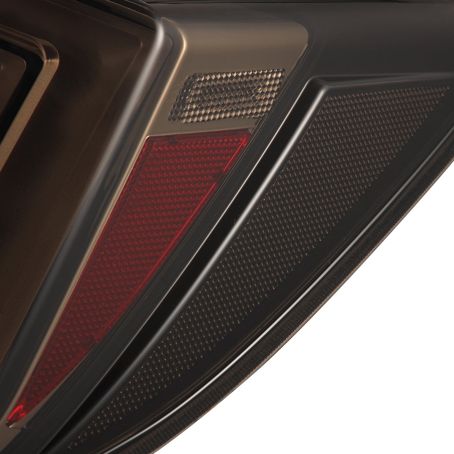 16-21 Honda Civic Hatchback NOVA-Series Prismatic LED Tail Lights Clear Smoke