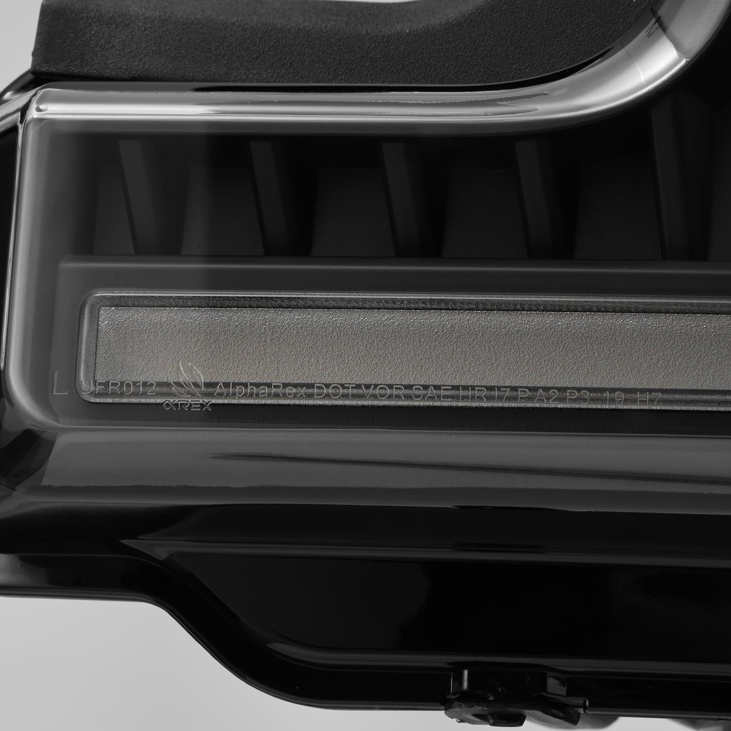 17-19 Ford Super Duty MKII NOVA-Series LED Projector Headlights Black