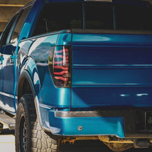 09-14 Ford F150 LUXX-Series LED Tail Lights Black-Red