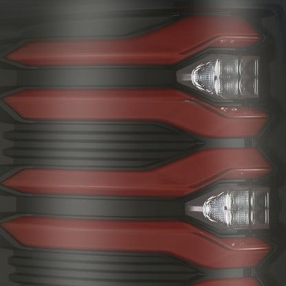 09-14 Ford F150 LUXX-Series LED Tail Lights Black-Red