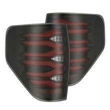 09-14 Ford F150 LUXX-Series LED Tail Lights Black-Red