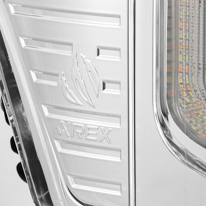 09-14 Ford F150 MKII LUXX-Series LED Projector Headlights Chrome