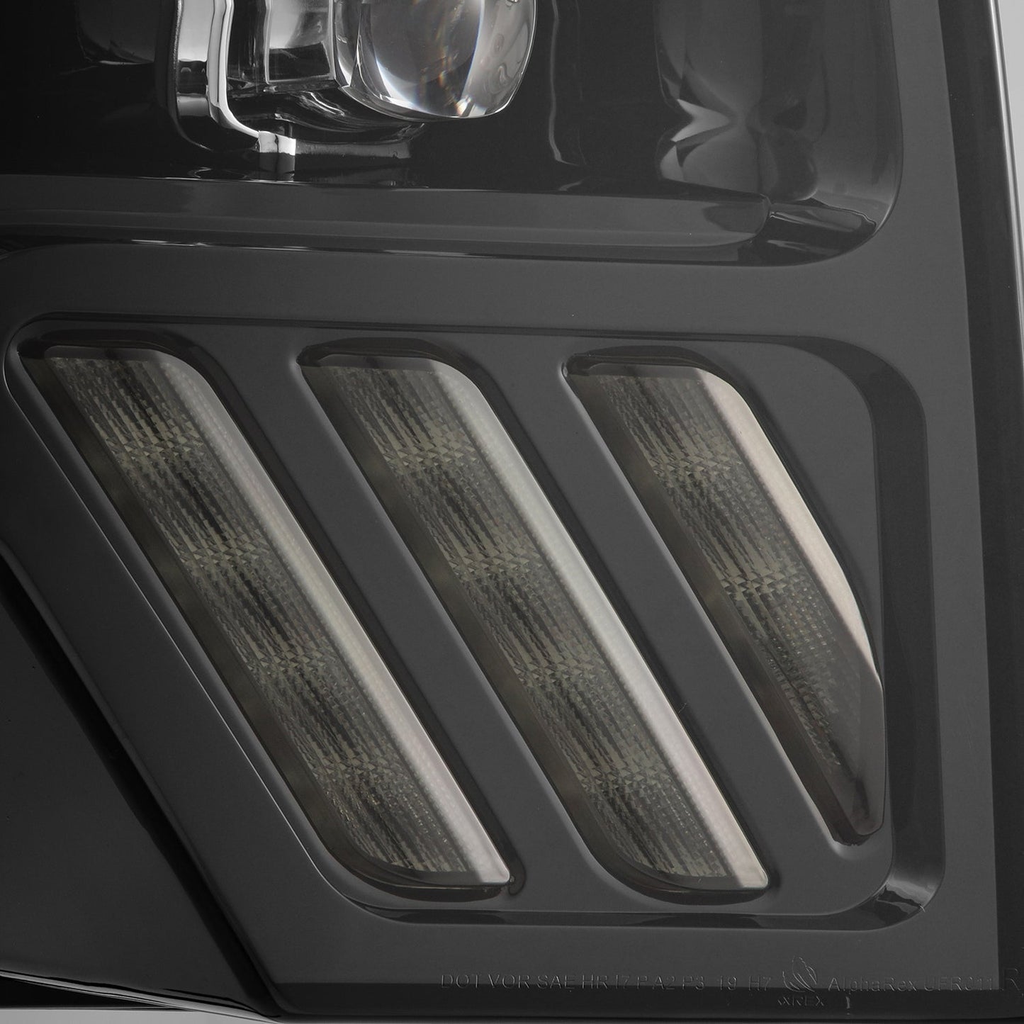 09-14 Ford F150 MKII NOVA-Series LED Projector Headlights Alpha-Black