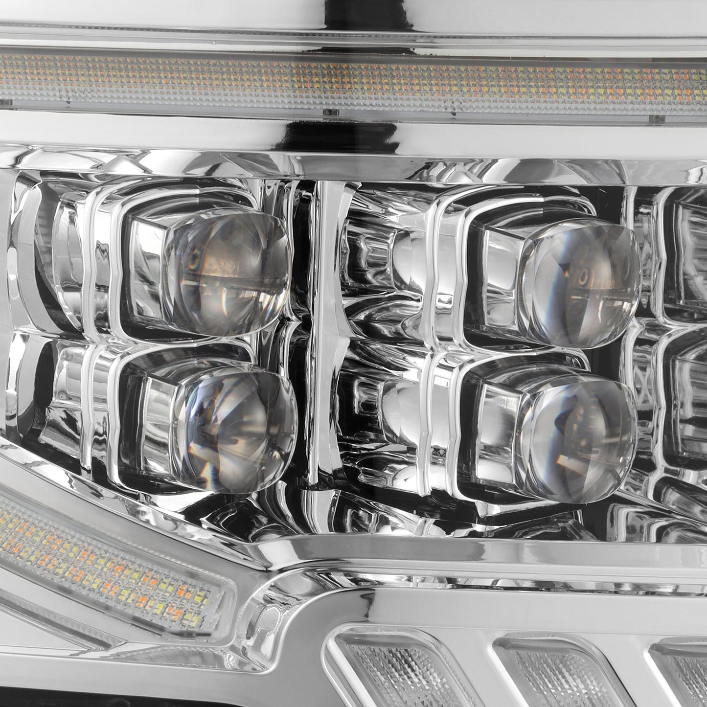09-14 Ford F150 MKII NOVA-Series LED Projector Headlights Chrome
