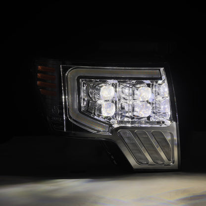 09-14 Ford F150 MKII NOVA-Series LED Projector Headlights Chrome