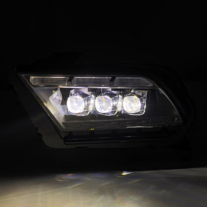 10-12 Ford Mustang MK II NOVA-Series LED Projector Headlights Alpha-Black
