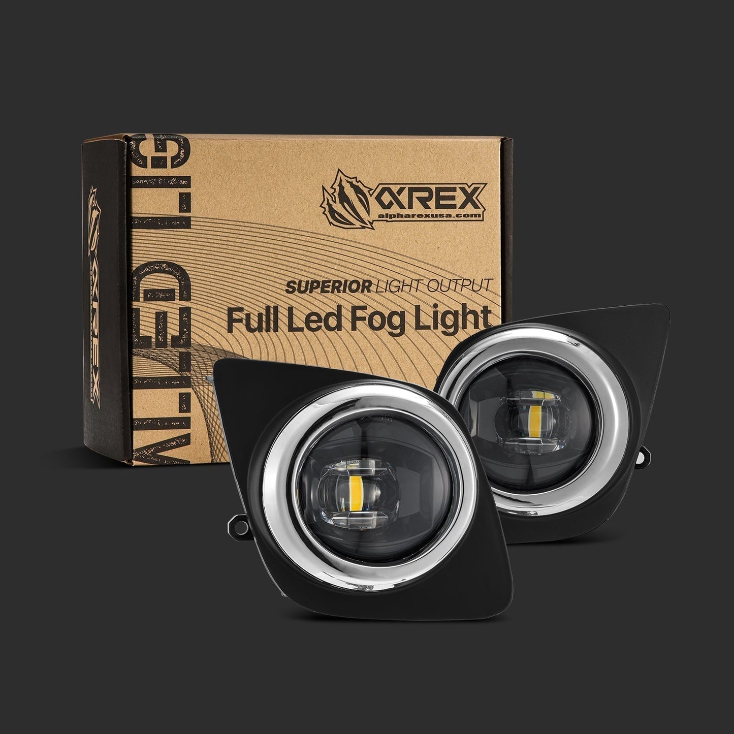 16-23 Toyota Tacoma DoubleTap Dual Color LED Projector Fog Lights