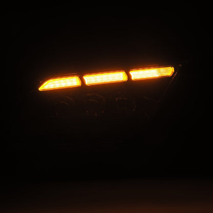 13-14 Ford Mustang MK II NOVA-Series LED Projector Headlights Alpha-Black