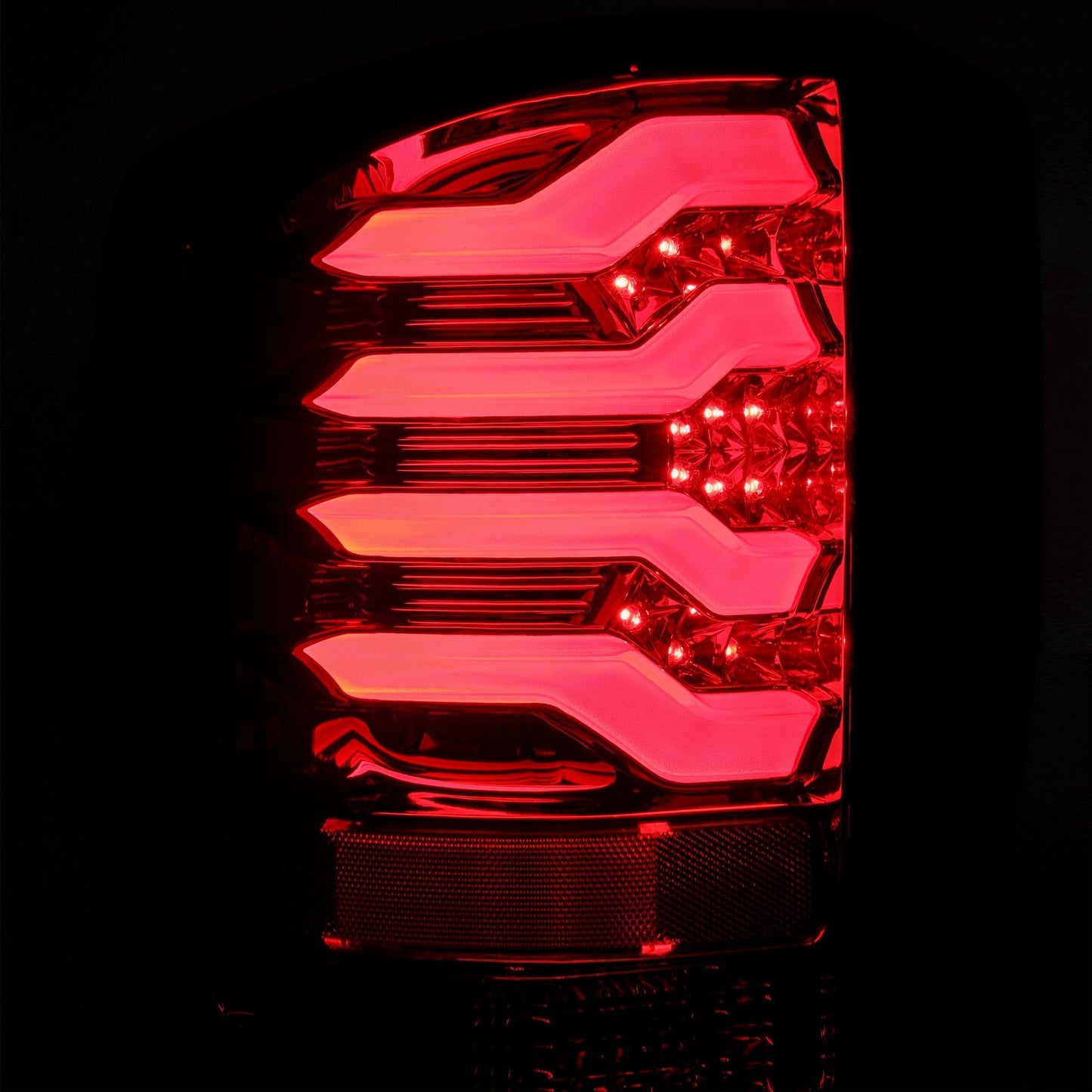 14-18 Chevrolet Silverado 1500 / 15-19 Silverado 2500HD/3500HD / 15-19 GMC Sierra 3500HD Dually PRO-Series LED Tail Lights Red Smoke