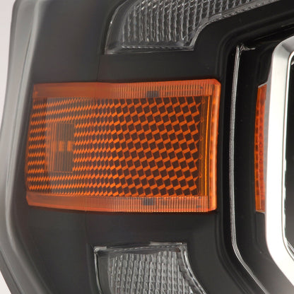 14-21 Toyota Tundra MK II PRO-Series Halogen Projector Headlights Black