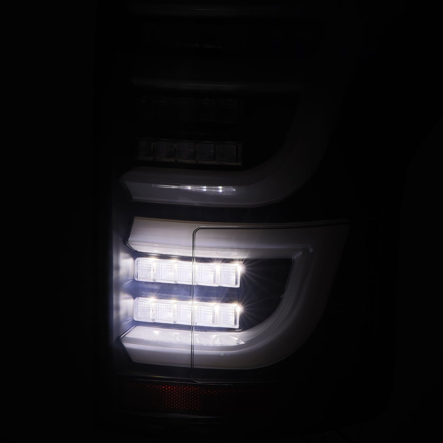 15-20 Ford F150 LUXX-Series LED Tail Lights Black