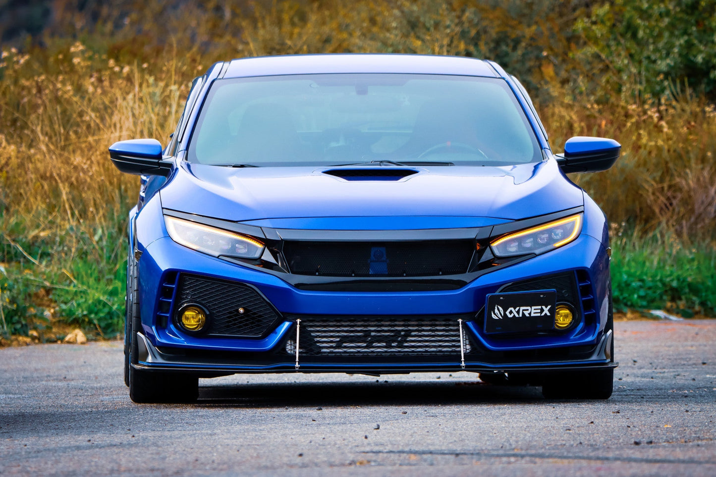16-21 Honda Civic NOVA-Series LED Projector Headlights Alpha-Black