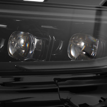 16-21 Honda Civic NOVA-Series LED Projector Headlights Alpha-Black