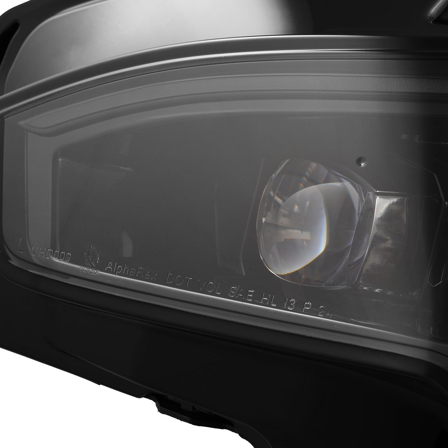 16-21 Honda Civic NOVA-Series LED Projector Headlights Alpha-Black