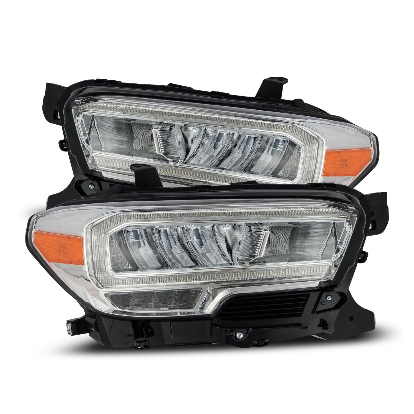 16-23 Toyota Tacoma LUXX-Series LED Crystal Headlights Chrome