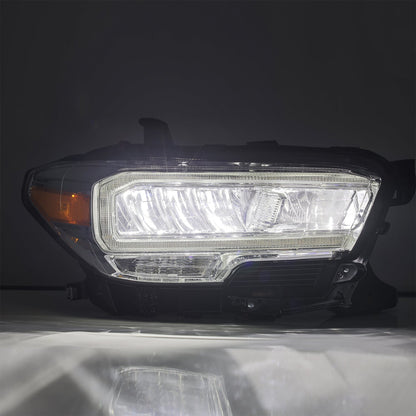 16-23 Toyota Tacoma LUXX-Series LED Crystal Headlights Chrome