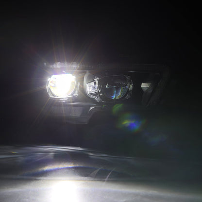 16-23 Toyota Tacoma MK II LUXX-Series LED Projector Headlights Black