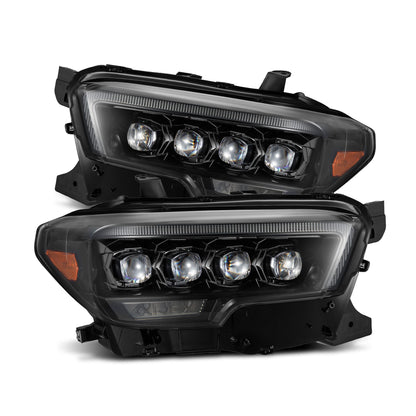 16-23 Toyota Tacoma MK II NOVA-Series LED Projector Headlights Alpha-Black