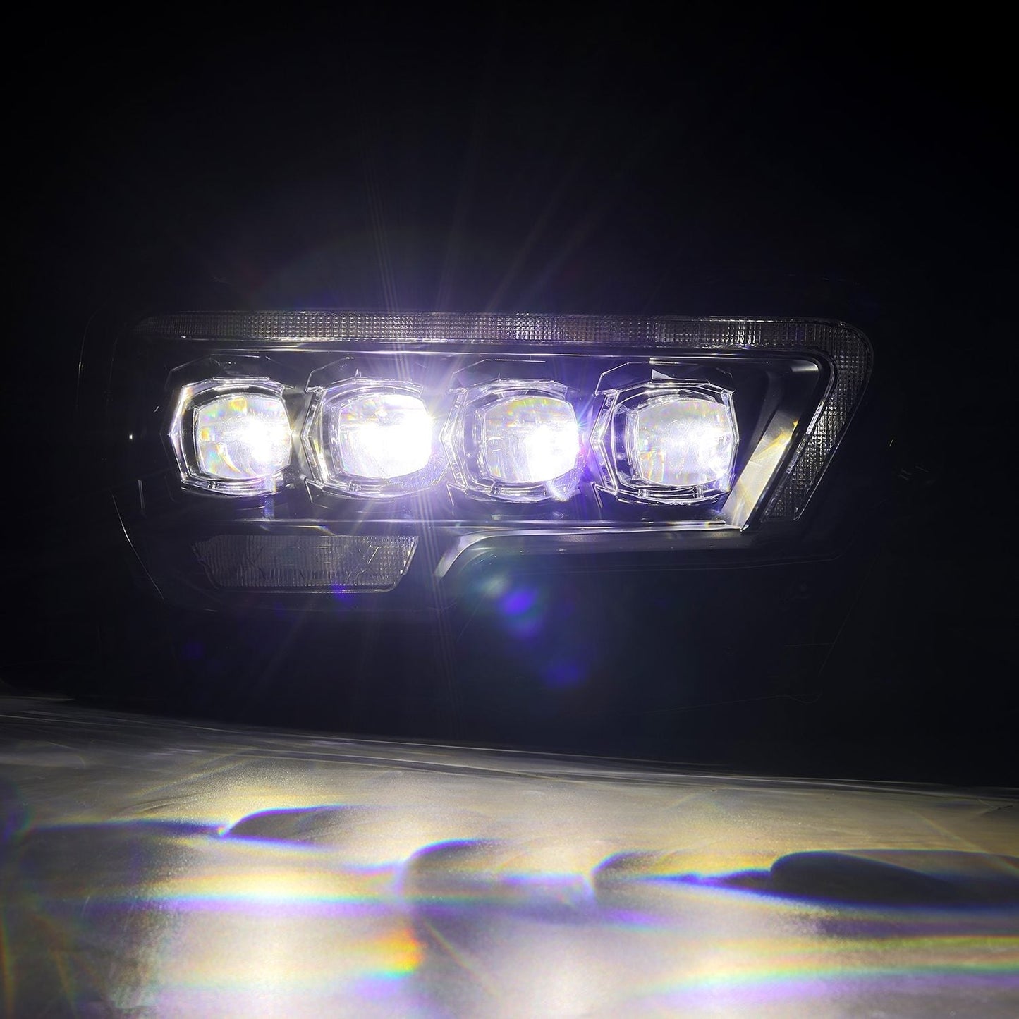 16-23 Toyota Tacoma MK II NOVA-Series LED Projector Headlights Black