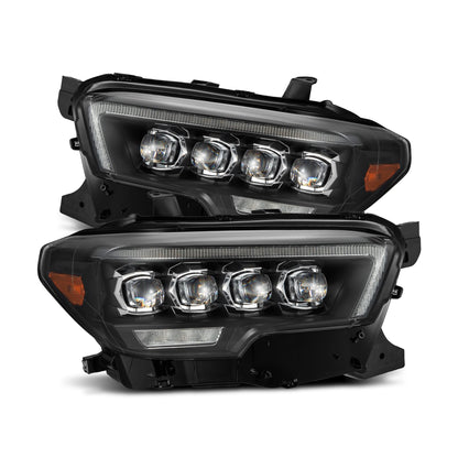 16-23 Toyota Tacoma MK II NOVA-Series LED Projector Headlights Black