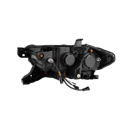 16-23 Toyota Tacoma MK II PRO-Series Halogen Projector Headlights Alpha-Black