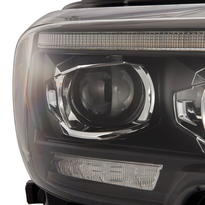16-23 Toyota Tacoma MK II PRO-Series Halogen Projector Headlights Black