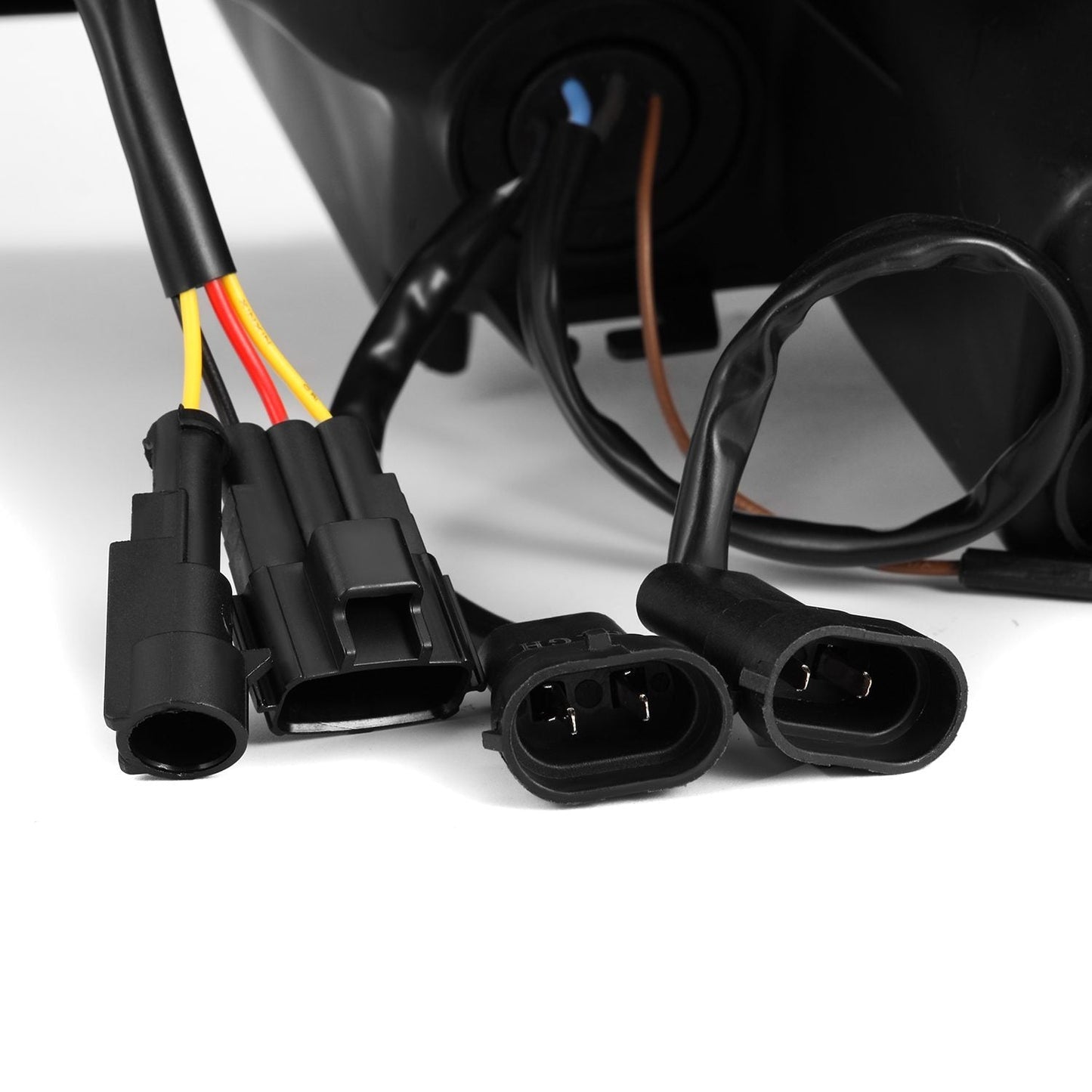 16-23 Toyota Tacoma MK II PRO-Series Halogen Projector Headlights Black