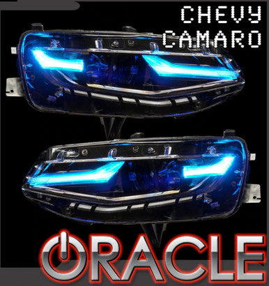 19+ 2021 CHEVROLET CAMARO LS/LT COLORSHIFT® RGB+A HEADLIGHT DRL UPGRADE KIT WITH BC1 CONTROLLER