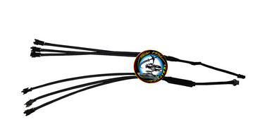 3 way 3 pin RGBW splitter
