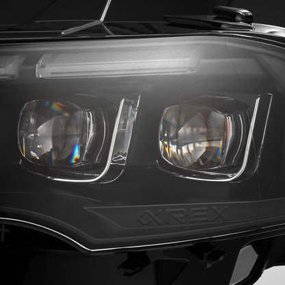 18-23 Ford Mustang MK II NOVA-Series LED Projector Headlights Black