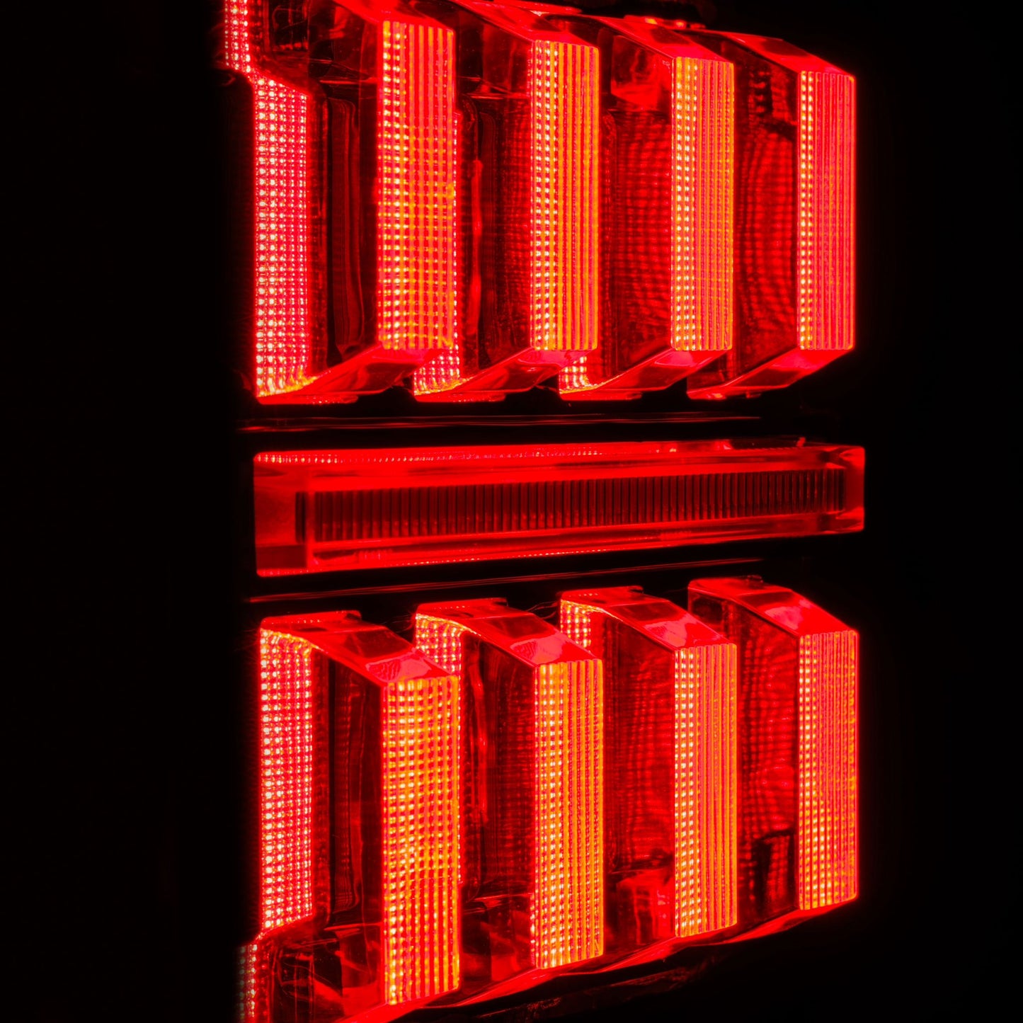 18-25 Jeep Wrangler JL NOVA-Series Prismatic LED Tail Lights Alpha-Black
