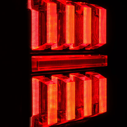 18-25 Jeep Wrangler JL NOVA-Series Prismatic LED Tail Lights Alpha-Black