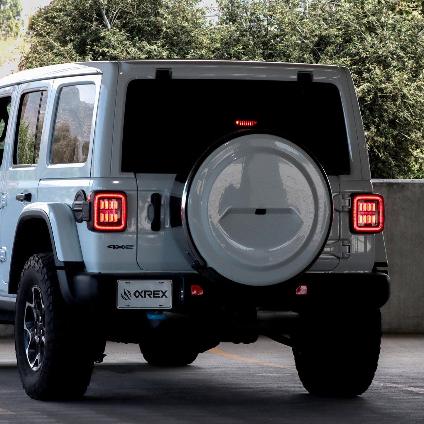 18-25 Jeep Wrangler JL NOVA-Series Prismatic LED Tail Lights Alpha-Black