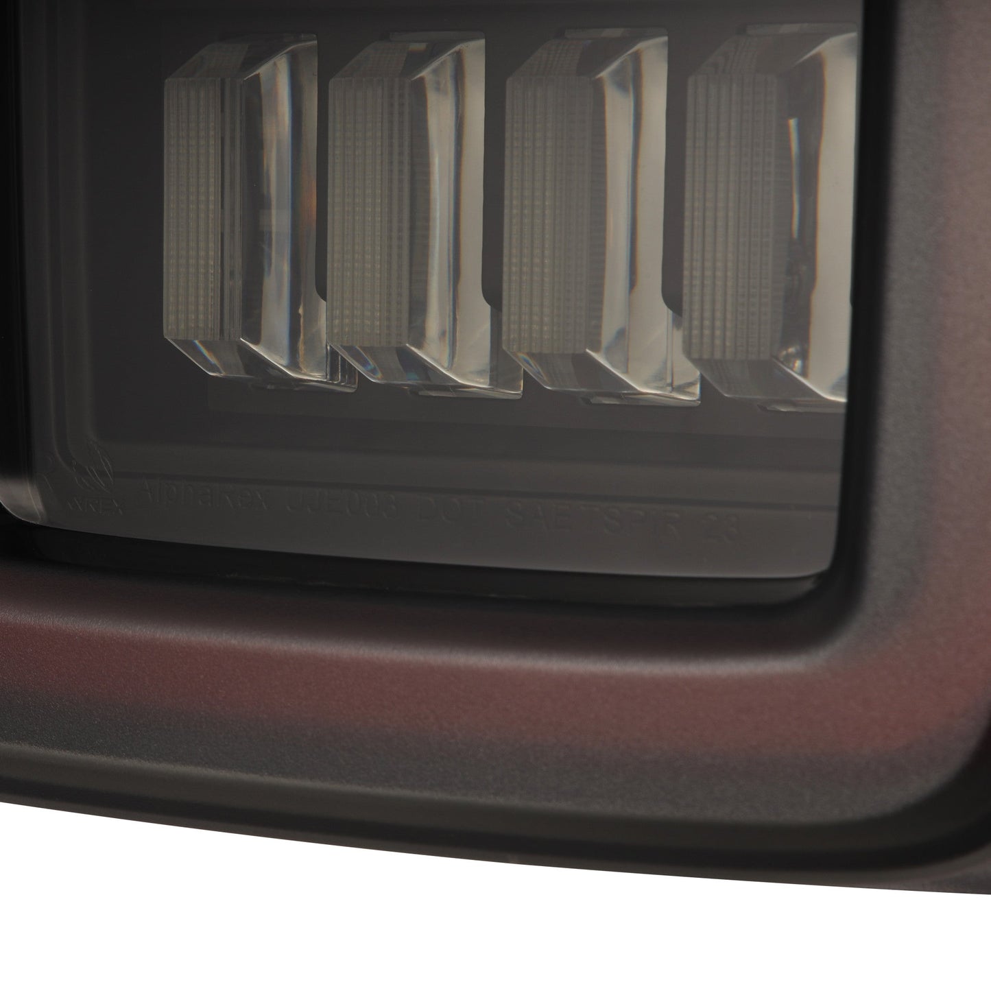 18-25 Jeep Wrangler JL NOVA-Series Prismatic LED Tail Lights Black-Red