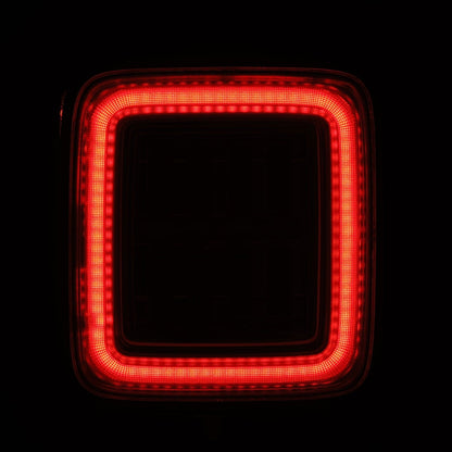 18-25 Jeep Wrangler JL NOVA-Series Prismatic LED Tail Lights Clear