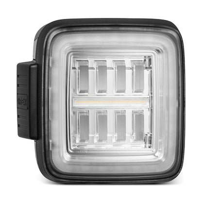 18-25 Jeep Wrangler JL NOVA-Series Prismatic LED Tail Lights Clear