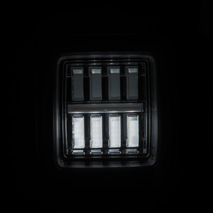 18-25 Jeep Wrangler JL NOVA-Series Prismatic LED Tail Lights Clear