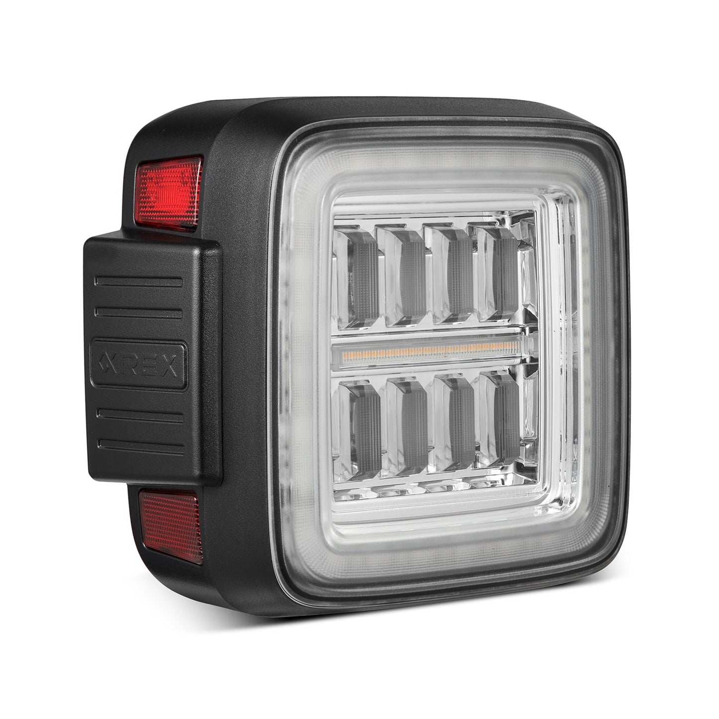 18-25 Jeep Wrangler JL NOVA-Series Prismatic LED Tail Lights Clear