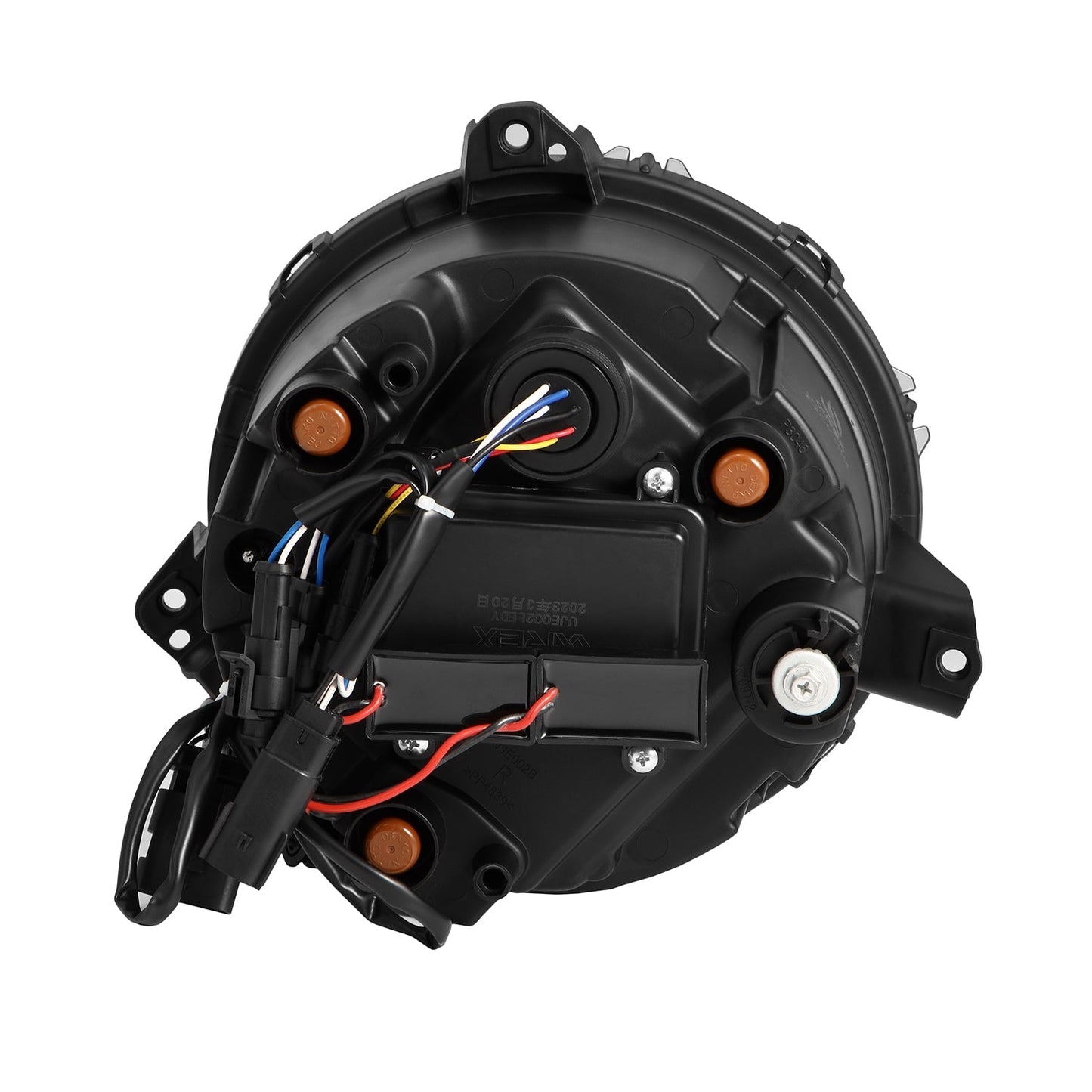 18-25 Jeep Wrangler JL/Gladiator JT NOVA-Series LED Projector Headlights Black