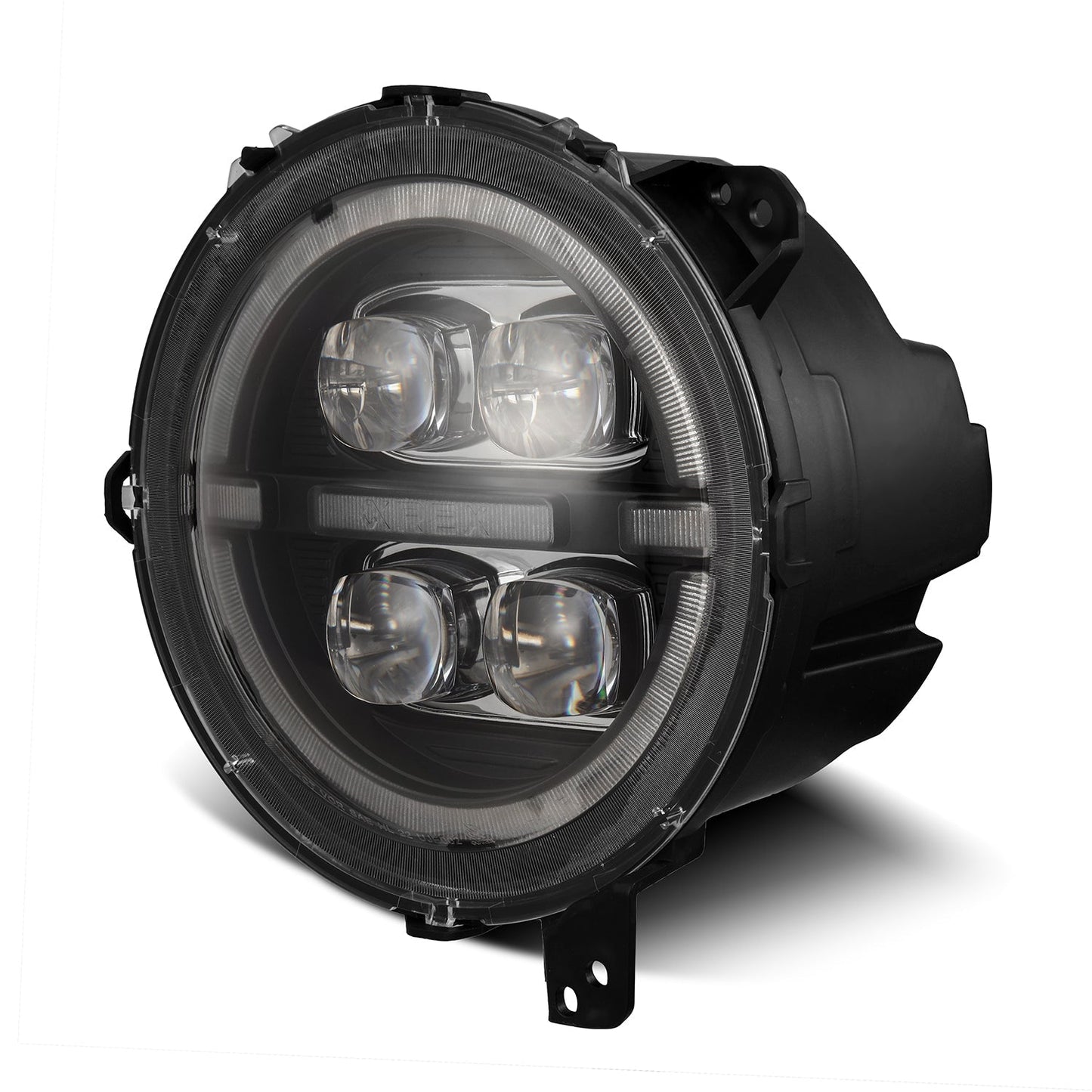 18-25 Jeep Wrangler JL/Gladiator JT NOVA-Series LED Projector Headlights Black
