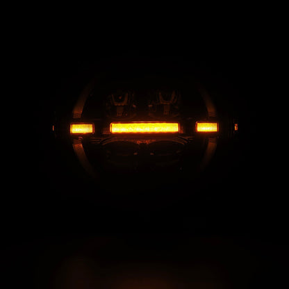 18-25 Jeep Wrangler JL/Gladiator JT NOVA-Series LED Projector Headlights Black