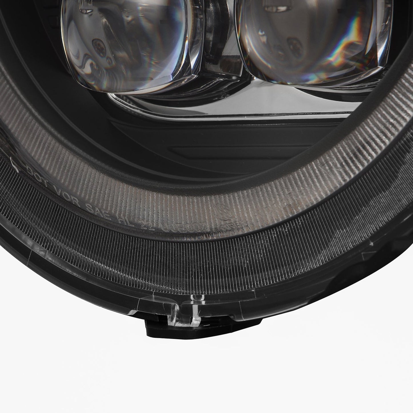 18-25 Jeep Wrangler JL/Gladiator JT NOVA-Series LED Projector Headlights Black