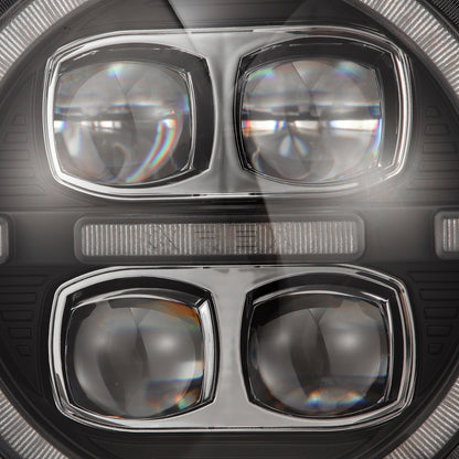 18-25 Jeep Wrangler JL/Gladiator JT NOVA-Series LED Projector Headlights Black