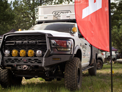 19-24 Ram 2500/3500/4500/5500 PRO-Series Halogen Projector Headlights Alpha-Black