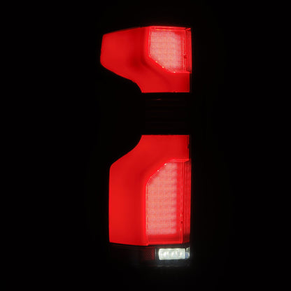 19-25 Chevrolet Silverado 1500 / 20-25 Silverado 2500HD/3500HD LUXX-Series LED Tail Lights Black Red