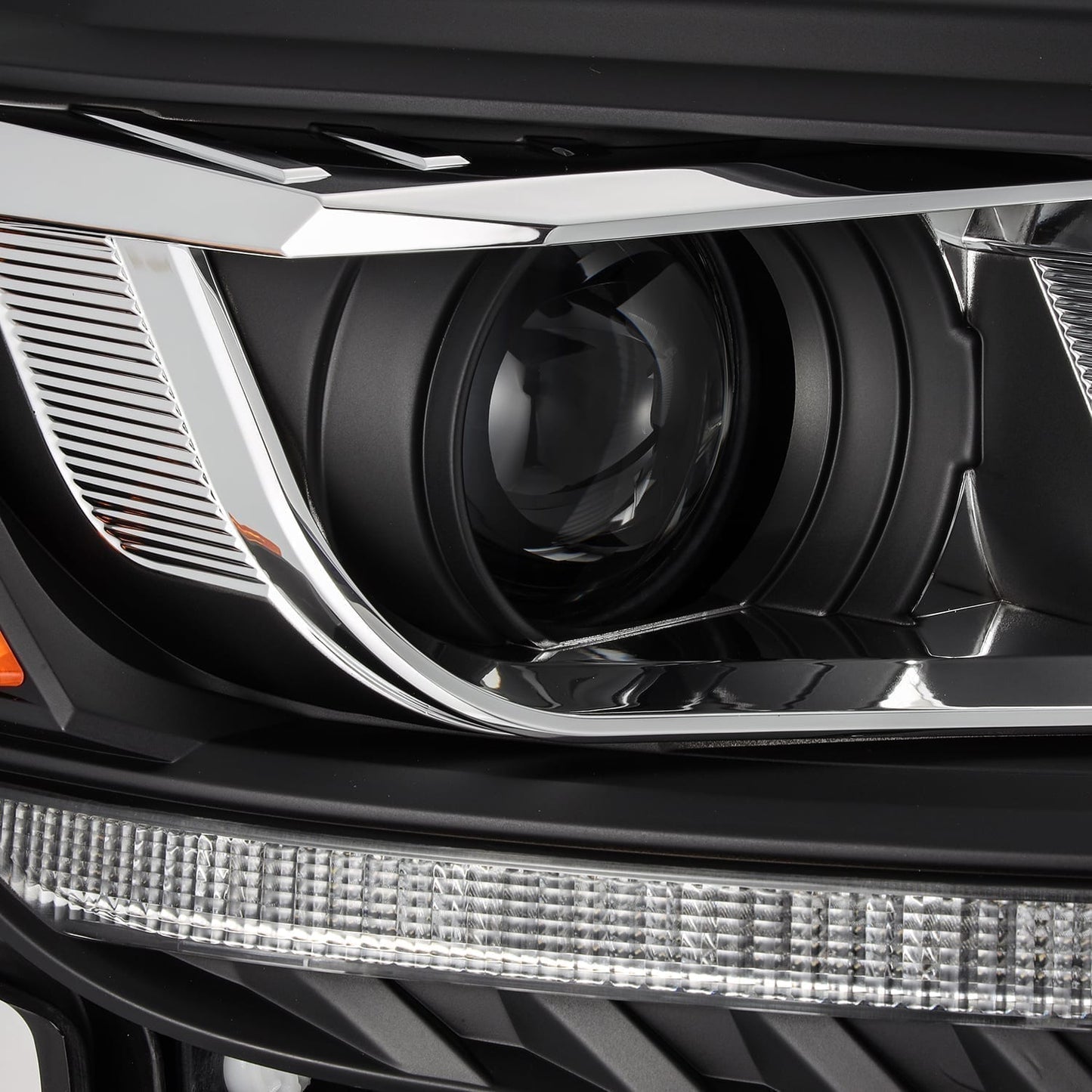 19-23 Ford Ranger LUXX-Series LED Projector Headlights Black