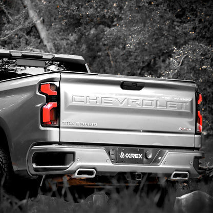 19-25 Chevrolet Silverado 1500 / 20-25 Silverado 2500HD/3500HD LUXX-Series LED Tail Lights Black