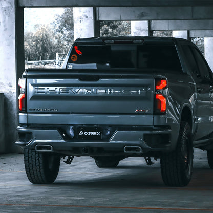 19-25 Chevrolet Silverado 1500 / 20-25 Silverado 2500HD/3500HD LUXX-Series LED Tail Lights Black