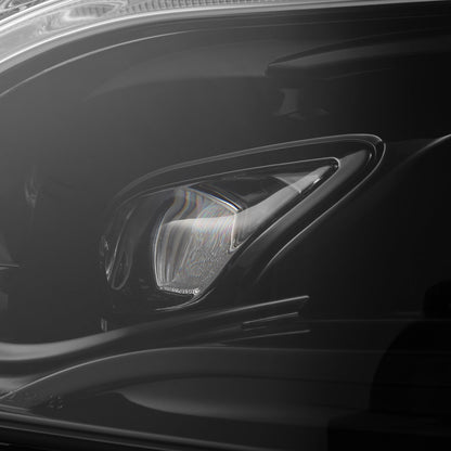 19-25 Mercedes-Benz Sprinter LUXX-Series LED Projector Headlights Alpha-Black